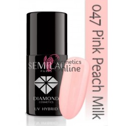 Oja UV Semilac 047 roz Pink Peach Milk 7 ml